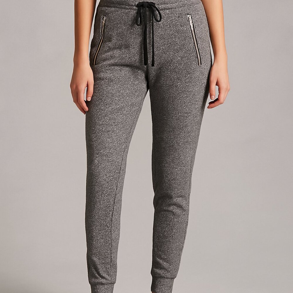 American Eagle AEO Gray Zip Pocket‎ Jogger Pants